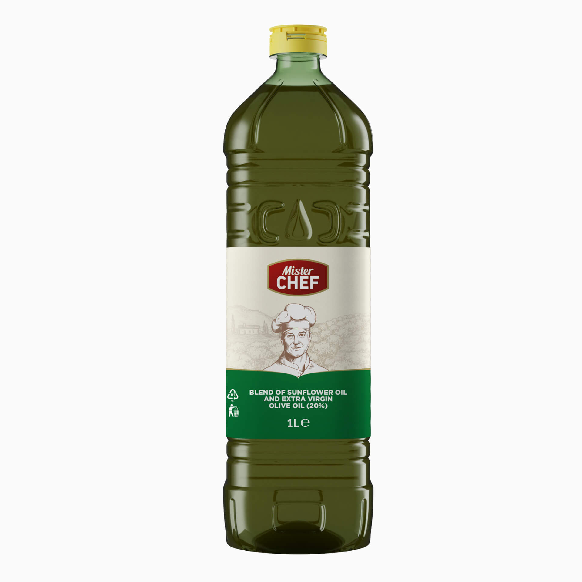 Mischung aus Extra Vergine Olivenöl und Sonnenblumenöl
